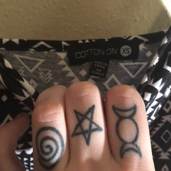 {SALE} Cotton On tribal print boho skater dress - Picture 4 of 4